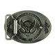 thumbnail image 3 of Vintage Eagle Y de de Estados Cowboy Belt Buckle, 3 of 4