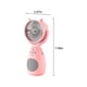 thumbnail image 3 of Pisexur Electrónica para Hombres Portátil de Mano Mini Multifuncional Pequeño Ventilador Altavoz Bluetooth Integrado Hogar Dormitorio Silencioso Pequeño Ventilador BT16 Electrónica para Niños, Organi, 3 of 6
