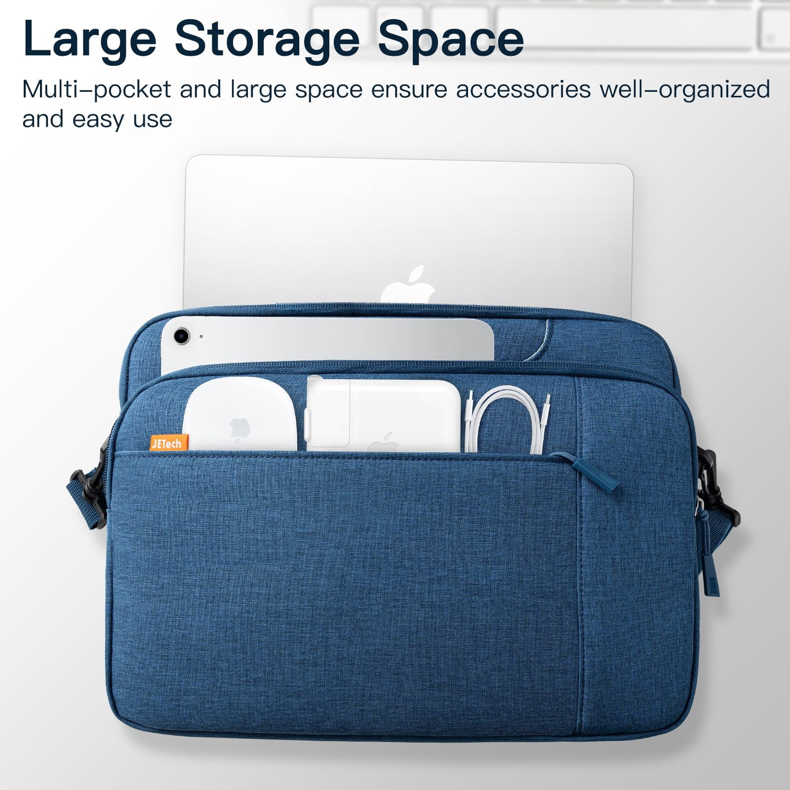 JETech Laptop Bag Case for MacBook Neo (A18 Pro), MacBook Air/Pro