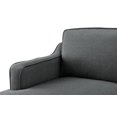 thumbnail image 5 of Mid Century Sectional Sofa, Linen Fabric L Shape Couch, Dark Grey, 5 of 6