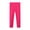 00#Hot Pink434, variant on Lullu Girls Soft Stretch Leggings Casual Solid Pull On Comfy Knit Pants