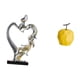 thumbnail image 5 of Escultura De Fruta De Pareja Besándose De Porcelana, Estatua Coleccionable, Adorno Para Dormitorio, Boda, Estantería, Armario, Decoración Del Hogar, Festival, Oficina, 5 of 8