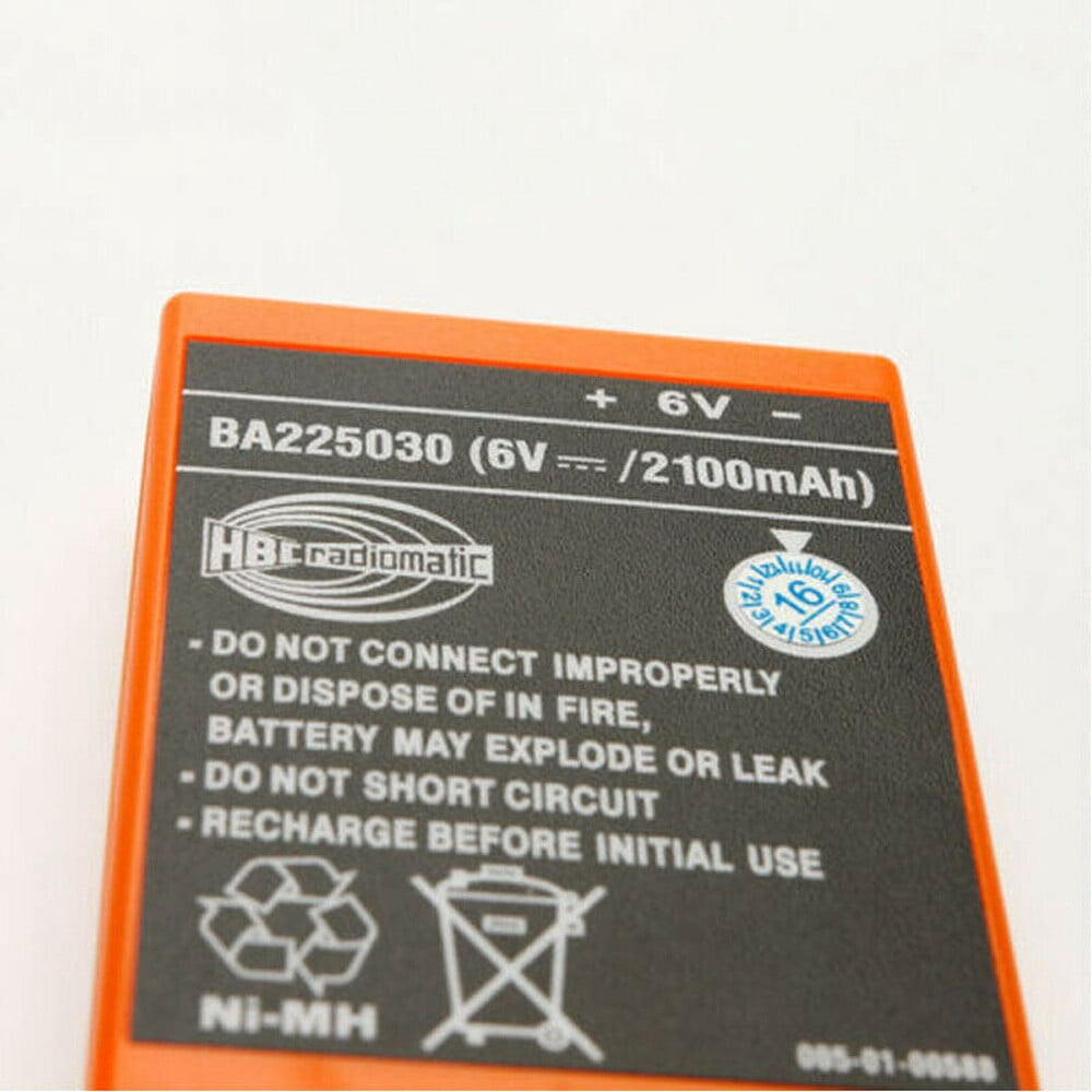 US STOCK  10PCS 2100mAh BA225030 Rechargeable Battery for HBC Crane Remote Control Pump Truck