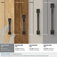 thumbnail image 3 of Amerock Candler 3 inch (76mm) Center-to-Center Oil-Rubbed Bronze Cabinet Pull - 10 Pack, 3 of 8