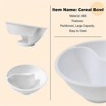 thumbnail image 2 of Divided Cereal Bowl, Reusable Snack and Dip Bowls for Yogurt, Milk, Berries, Fries, Ketchup, 2 of 5
