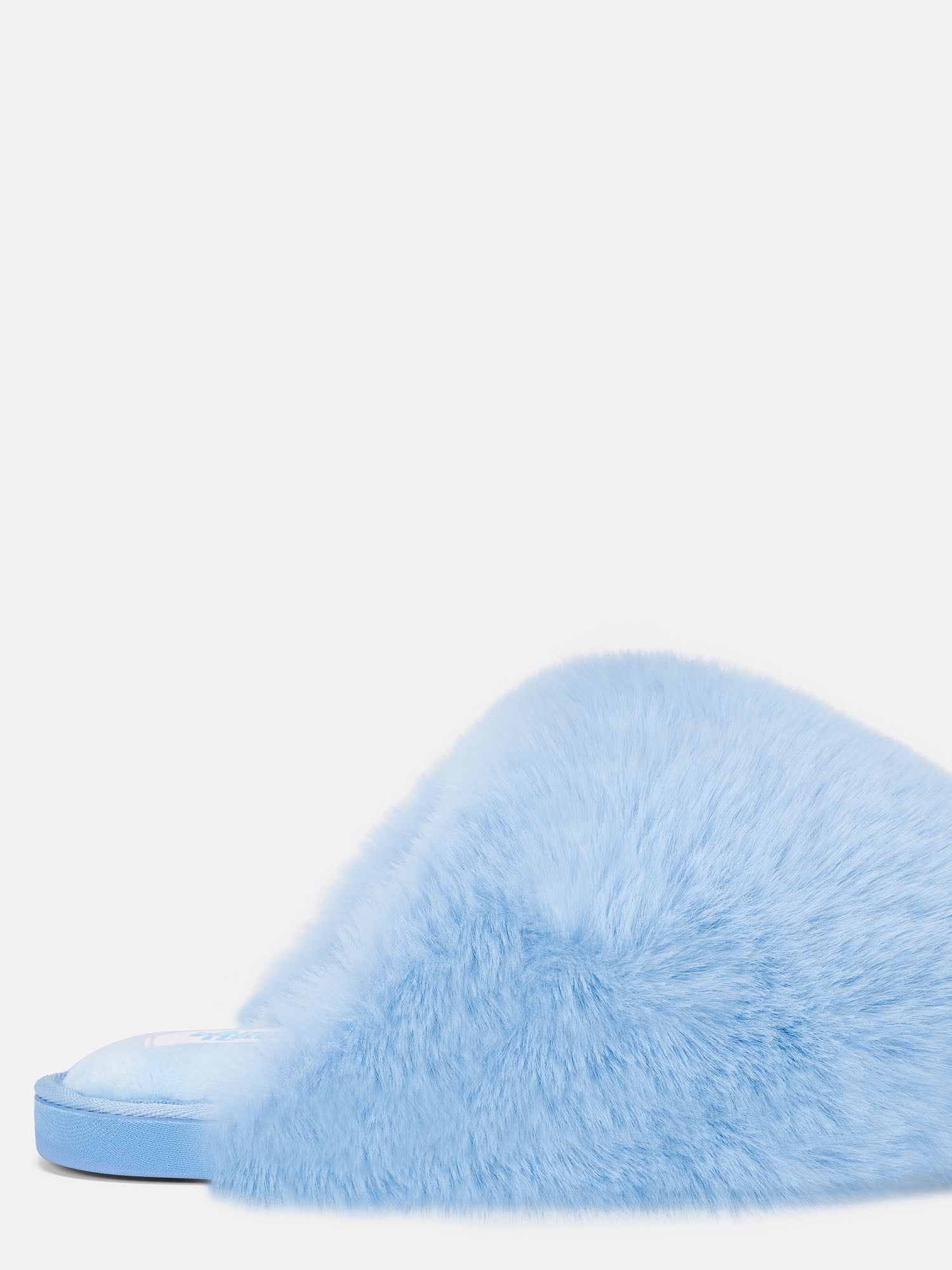 Wonder Nation Toddler, Little & Big Girls Faux Fur Puff Slippers