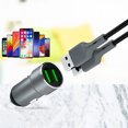 thumbnail image 4 of axGear USB Fast Car Charger Dual Port 2.4A 2 Port Adapter Aluminium, 4 of 6