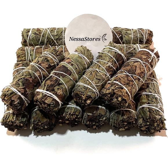 NESSASTORES - Yerba Santa and Evil Incense Sticks 4" #JC-170 (Pack of 12)