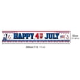 thumbnail image 3 of BNNG Large God Blesse America Banner Outdoor Independence Day Flag 120 X 20 Memorial National Day Yard Sign American Decorations 4th Of July Party Supplies Holiday Celebration Patriotic, 3 of 4