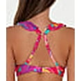 thumbnail image 6 of Printed Willa Ruffle Wire-Free Bikini Top Swimsuit, 6 of 6