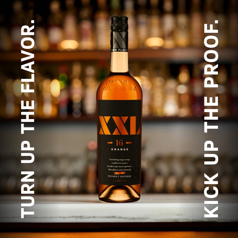 XXL Orange Moscato, 750 ml Glass Bottle, 16% ABV - Walmart.com