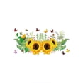 thumbnail image 2 of Billuyoard Calcomanías autoadhesivas extraíbles de flores de arte de autoensamblaje de puerta de personalidad pegatinas de pared de cocina Decoración del hogar tipo1/30x60cm, 2 of 6