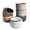 Assorted Neutrals, variant on Ceramic Ramekins - 6oz, Set of 6 - Small Oven Safe Baking Dishes/Cups - For Personal Pudding, Creme Brulee, Souffle, Serving Dip, Custard, Ice Cream - Single Mini Bowls - Vanilla White