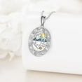thumbnail image 6 of DOLIOX Mustard Seed Faith Necklace 925 Sterling Silver Your Faith Mountain Jewelry Gift Cross Crystal Pendant Necklace Christian Necklace for Women, 6 of 10