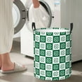 thumbnail image 5 of Lsque Happy saint Patricks day Pattern Laundry Hamper Basket, Tall Woven Rope Hamper Basket for Clothes, Lightweight Storage Basket, Collapsible Waterproof-Medium, 5 of 6
