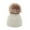 Kids Beanie Hat White, variant on Winter Beanie Hat for Unisex Boys Girls Kids Knitted Fleece Lined Faux Fur Pom Pom Hats Warm Thick Knit Beanie Cap Aged 1-6 under $10