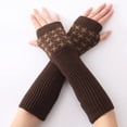 thumbnail image 4 of Manchons de Bras d'Hiver Mode Protecteurs Unisexe Trou pour Pouce Chauffe-Bras Couvre-Bras, 4 of 10