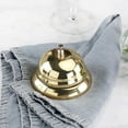 thumbnail image 6 of UNOMOR 2Pack Hotel Desk Bell Metal Signal Bells Golden for Game Events, 6 of 8