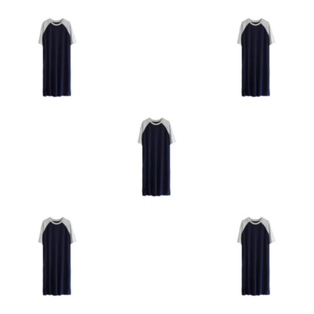Jumpingount Albornoz para hombre para descansar cómodo y transpirable, idea de regalo, de algodón para hombre, albornoz para hombre, pijama para Type2 NO2