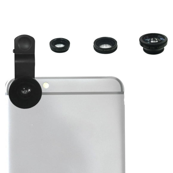 Kit De 3 Lentes BOWER Intercambiables Con Clip Bower Para Smartphone