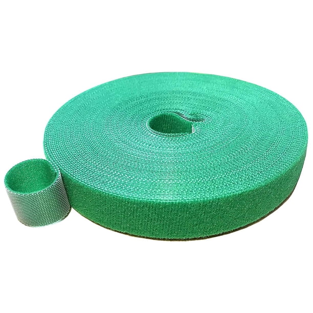 Verdant Touch Cinta verde reutilizable para plantas, correa de corbata de árbol verde, correa de cincha reutilizable para plantas verdes para interiores y exteriores, patio, plantas, árboles,