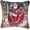Santa''s Sleigh Ride, variant on Violet Linen Seasonal Xmas Christmas Holiday Bliss Pattern, Polyester Tapestry Jacquard , Santa's Sleigh Ride, 18 Inch x 18 Inch, Decorative Throw Pillow Cover