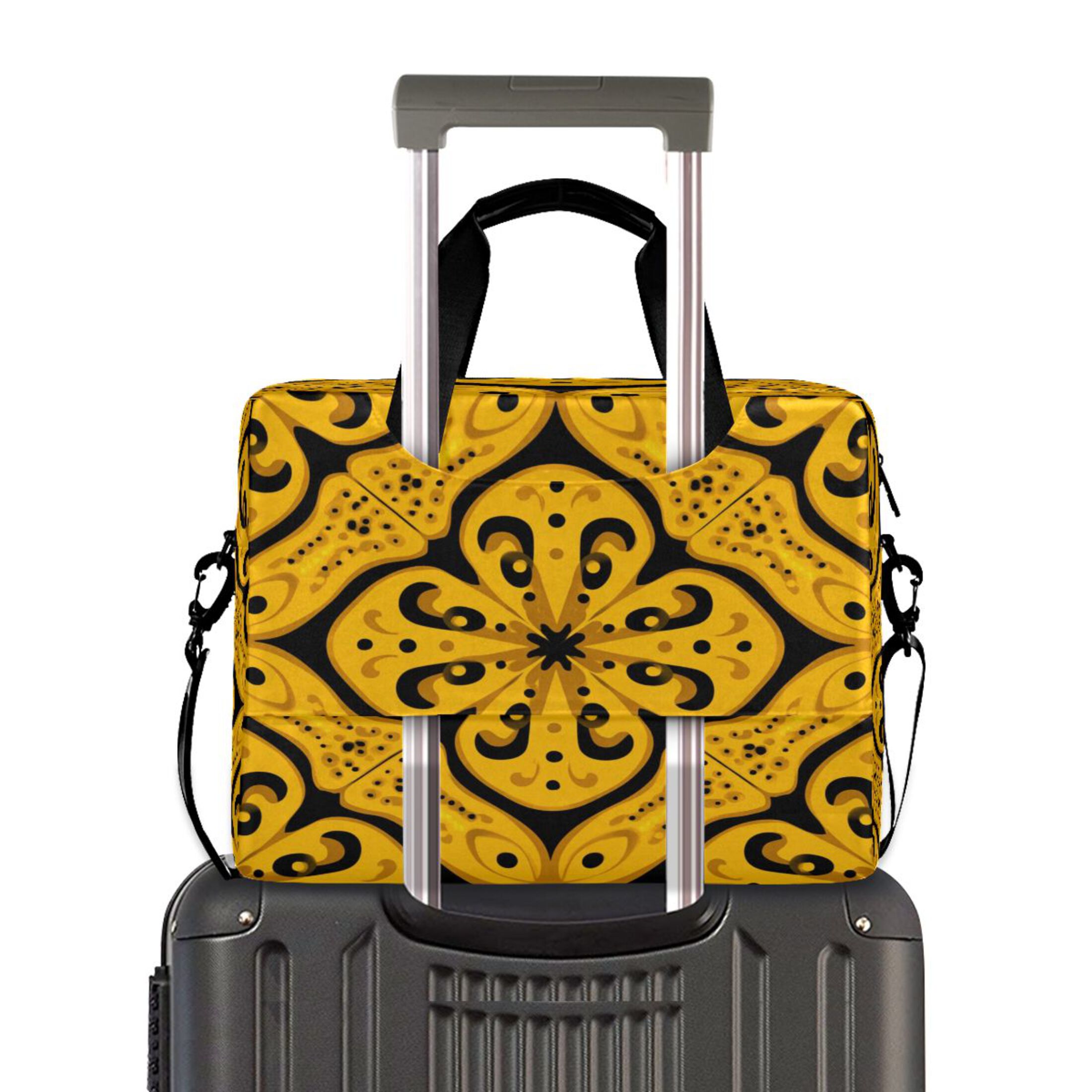 Laptop Bag Laptop Briefcase 15.7 x 3 x 11.8 Inches Laptop Bag Briefcases Laptop Storage Travel Laptop Bag Work Laptop Bag Yellow