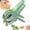 Green 2Pcs, variant on Food Manual Slicer, 2026 New Upgraded Fruit Slicers Stainless Steel Blade with Peeler, Multifunctional Banana for Even Slices, Easy Kitchen Gadget