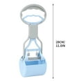 thumbnail image 2 of Long Handle Dog Poop Scooper with Bag Dispenser Pet Waste Cleaner Heavy Duty Durable Design for Easy Yard Cleanup, UKHBMC | Blue, 2 of 2