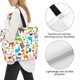 thumbnail image 3 of Balery Animals Bolsa Tote Estilo Estético con Cremalleras, Bolsa de Hombro, Bolsa de Compras Grande y Plegable, 3 of 8