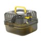 thumbnail image 4 of Jaula grande para hámster, estuche de transporte con botella de agua, casa portátil, jaula para animales pequeños amarillo, 4 of 9