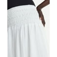 thumbnail image 4 of Scoop Women’s and Women’s Plus Smocked Waist Maxi Skirt, Sizes XS-4X, 4 of 4