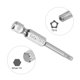 thumbnail image 4 of 5uds T15 Magnético Seguridad Estrella 5 Puntos Torx Destornillador brocas 1/4" Hexagonal Vástago 2" Longitud, 4 of 5