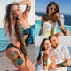 thumbnail image 4 of Tatuaje temporal atydkug, 46 hojas para hombre y mujer Shark Dolphin, 4 of 5