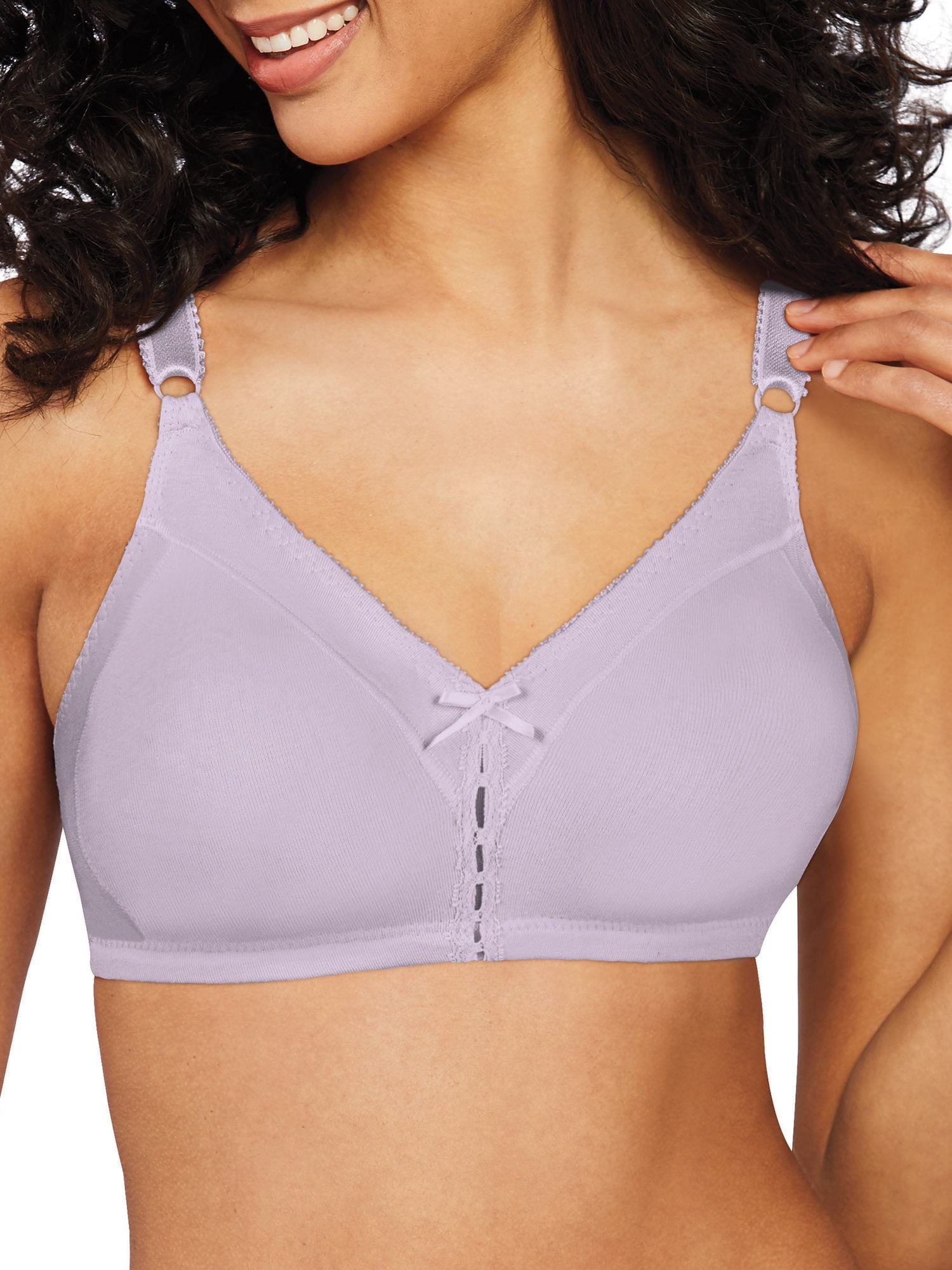 Bali Women's Double Support Cotton Wireless Bra Style DF3036