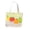 Beige, variant on Lunch Bag for Women Men, Portable Thermal Insulated Tote for Food, Reusable Bento Bag for School Office Picnic - Black