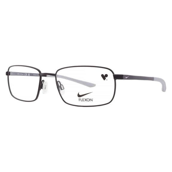 Nike 4294 Full Rim Square Black Eyeglasses