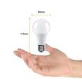 thumbnail image 5 of Pack 10 Focos A19 LED 8.5 W Luz Cálida Brillante Base E27, 5 of 5