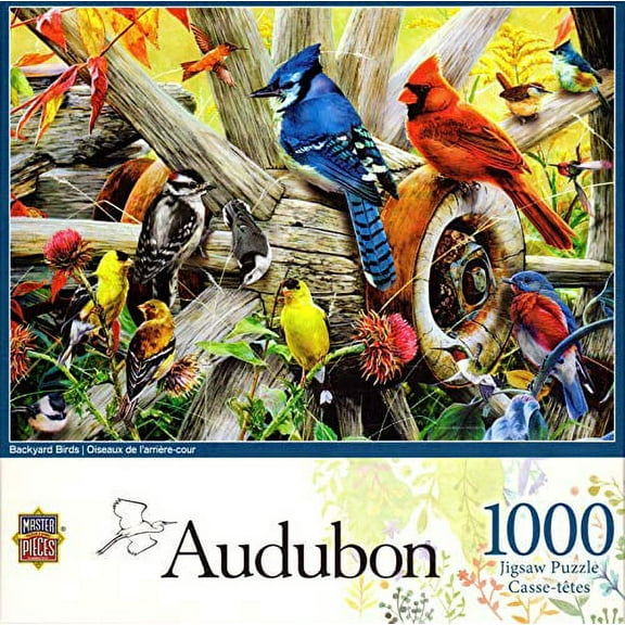 Backyard Birds 1000 Piece Puzzle