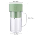 thumbnail image 3 of YAYHDS Portable Blenders For Shakes And Fruit Juicer USB Rechargeable With 10 Cutter Heads Handheld Blenders For Sports Travel And Outdoors Clearance Sales Today Deals Prime, 3 of 9