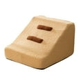 thumbnail image 4 of DOLITY Dog Stairs Dog Ladder Gently Sloping Shape for Senior Dogs, Cats Durable Machine Khaki 2 Step, 4 of 8
