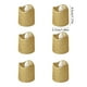 thumbnail image 3 of Velas Led Decorativas para Navidad | Efecto de Llama Realista | Ahorro de Energía | Control Remoto | Color Dorado | Material Plástico | Funciona con Pilas, 3 of 6
