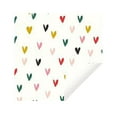 thumbnail image 2 of ERTZAE 5Pc Love Wrapping Paper,19.69X27.56Intiny Multicolor Hearts On Off-White Background Design Heart Pattern Gift Wrapping Paper Holiday Party Decor,Adult Wrapping Paper,Heavy Duty Wrapping Paper, 2 of 5