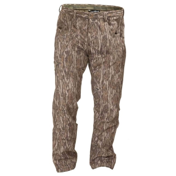Banded Soft Shell Fishing Wader Pants, 4-Way Stretch, Micro-Fleece Lined, Articulated Knees, Adjustable Gaiters, Two Handwarmer Pockets, Bottomland, XX-Large, B1020014