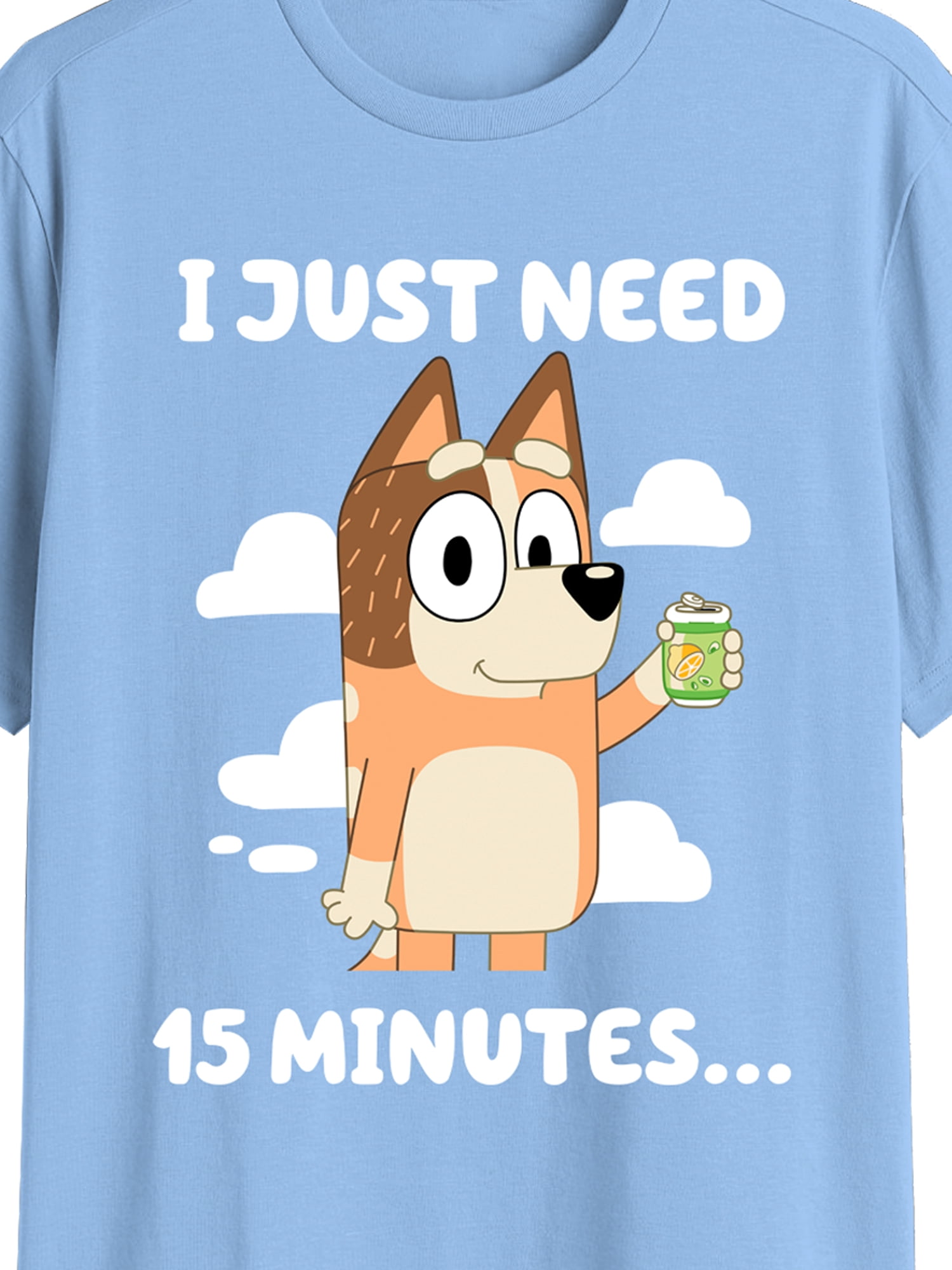Bluey, Men's & Big Men's Graphic Tee, Cheers Mum, Sizes S-3XL
