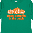thumbnail image 4 of Inktastic Cutest Pumpkin in the Patch Boys or Girls Long Sleeve Toddler T-Shirt, 4 of 5