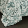 thumbnail image 3 of Lush Decor Cynthia Jacobean Comforter 5pc Set, Dusty Blue, 3 of 3