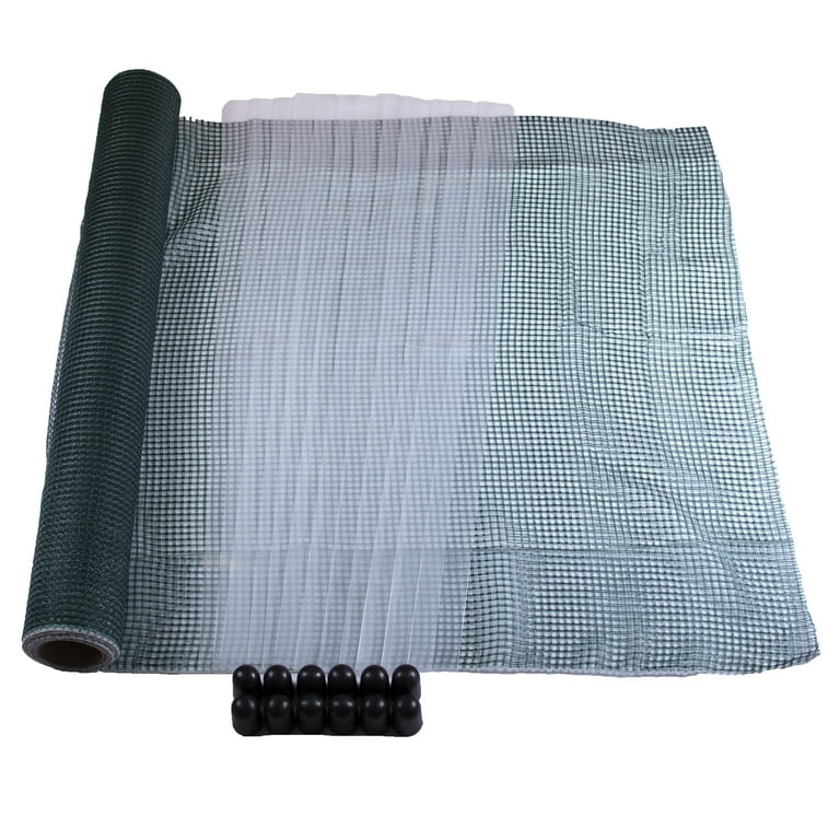 4 ft. x 50 ft. Green Barrier Fence with Pocket Net Technology
