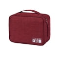 thumbnail image 1 of Bolsa de viaje organizadora de electrónica para accesorios de cable bolsa de almacenamiento, 1 of 8