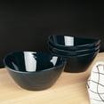 thumbnail image 5 of WhizMax 42 Ounce Porcelain Bowls Set of 4, Prussian Blue Ceramic Bowls for Cereal, Soup, Salad, Pasta, Prep, Rice, Ice cream, Microwave & Dishwasher Safe, 5 of 6